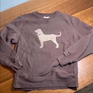 The Black Dog Brown Crewneck Sweater
